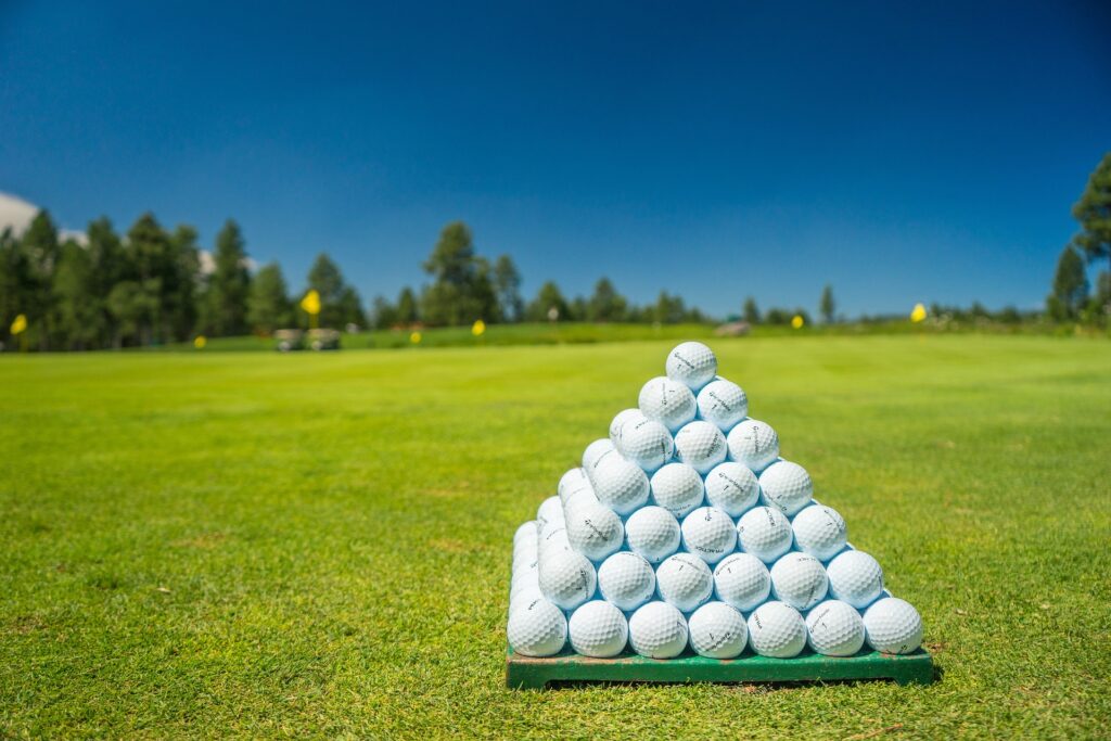 What are the different types of golf balls